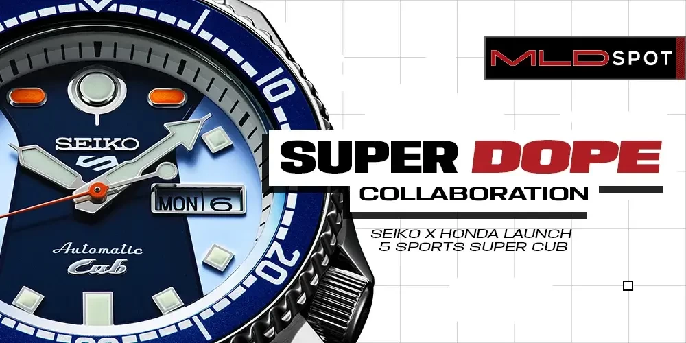 Seiko x Honda Rilis Jam Tangan Kece buat Gearhead